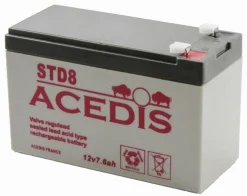 Equideos Accu pour poste solaire Gardelec - 12V - 7Ah