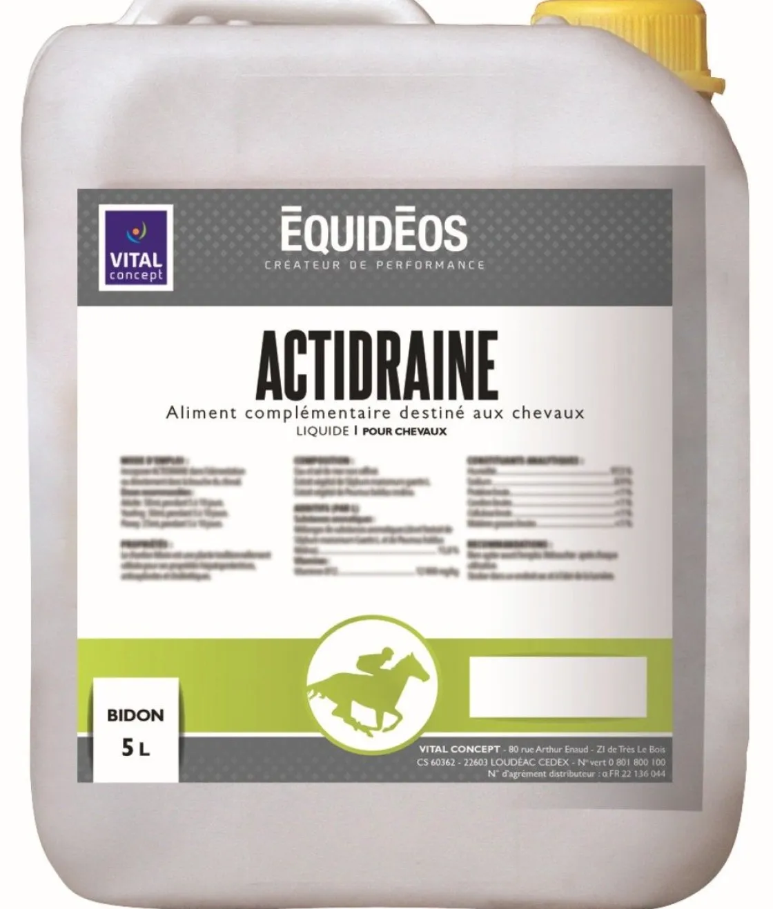 Sale Equideos Actidraine - liquide
