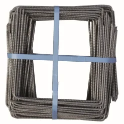 Discount Equideos Agrafes métalliques biseautées 20 x 20 x 20cm - Ø3.8 - 100 pièces