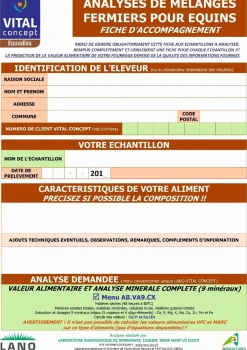 Online Equideos Analyse de céréales