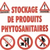 Best Equideos Autocollant "Danger stockage phyto"