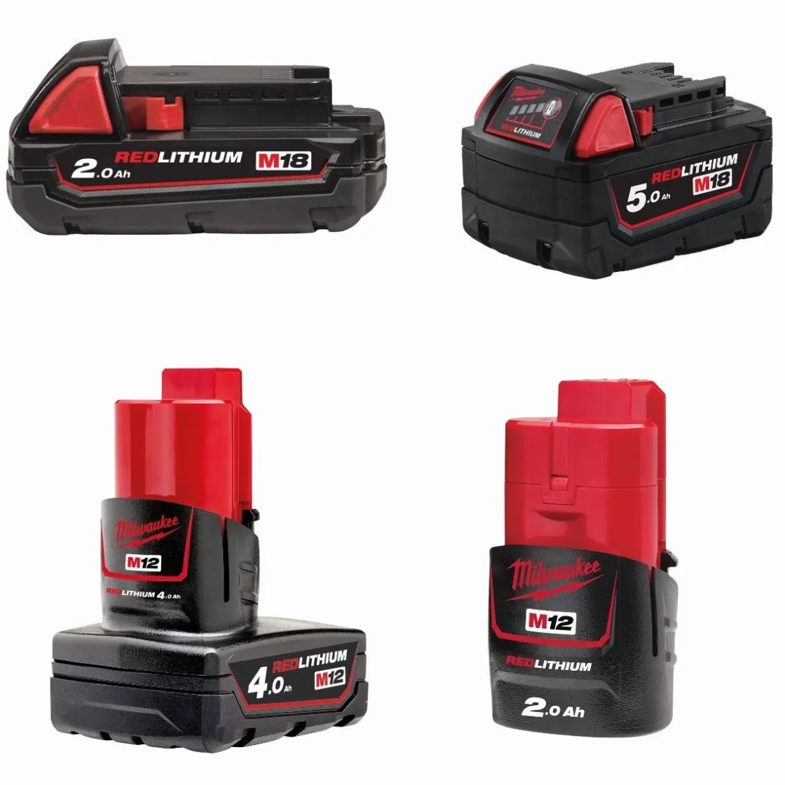 Online Equideos Batteries Li-on 12 et 18V - Milwaukee