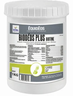 Outlet Equideos Biodéos biotine plus - granulés - 1kg