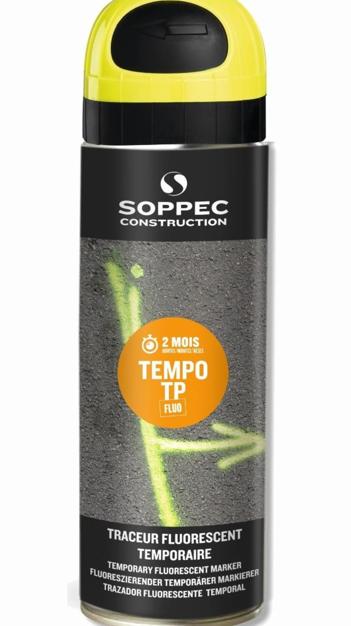 Clearance Equideos Bombe peinture temporaire Tempo TP 2 mois - 500ml