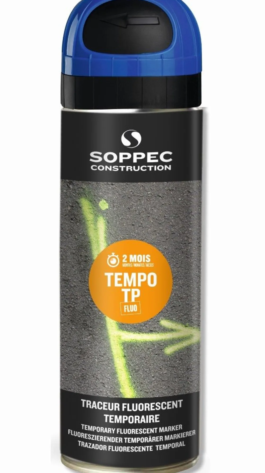 Clearance Equideos Bombe peinture temporaire Tempo TP 2 mois - 500ml