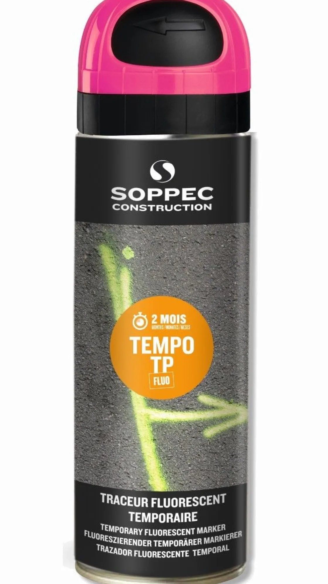 Clearance Equideos Bombe peinture temporaire Tempo TP 2 mois - 500ml