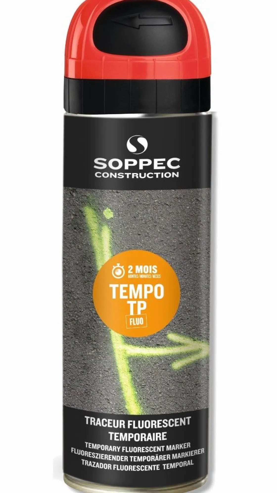 Clearance Equideos Bombe peinture temporaire Tempo TP 2 mois - 500ml