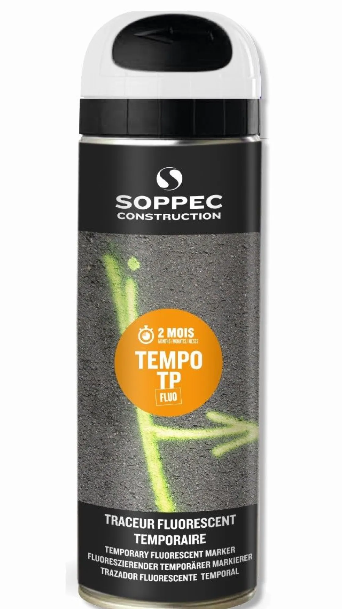 Clearance Equideos Bombe peinture temporaire Tempo TP 2 mois - 500ml