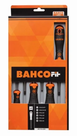 Hot Equideos Boîte 6 tournevis BahcoFit