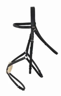 Online Equideos Bridon muserolle croisée Sisley- T. cheval