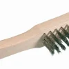 Online Equideos Brosse manuelle en inox ondulé