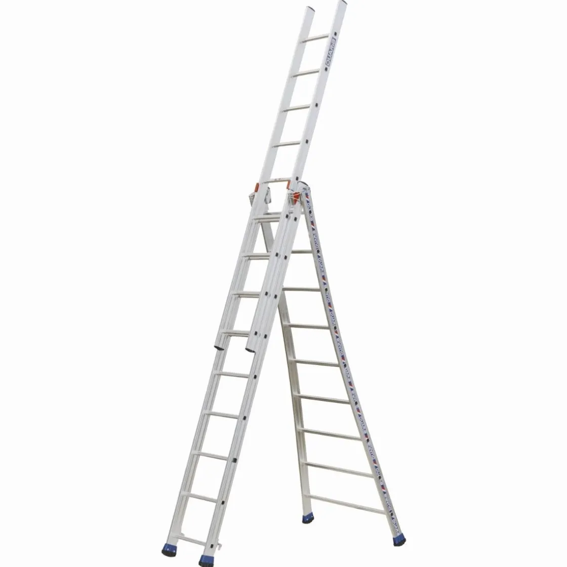 Hot Equideos Échelle 3 plans 3 x 12 à base évasée PRO