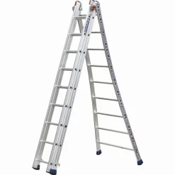 Equideos Échelle 3 plans 3 x 9 à base évasée PRO