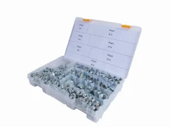 Equideos Coffret de 920 écrous freins Ø4 à 16mm