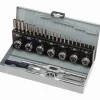 Equideos Coffret tarauds et filières M3 à M12 – 32 pièces – 3 passes