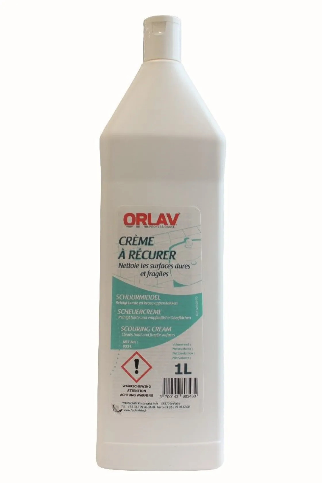 Outlet Equideos Crème à récurer - 1L