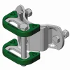Best Equideos Demi-bride ronde Surlock® simple SV - Ø102mm