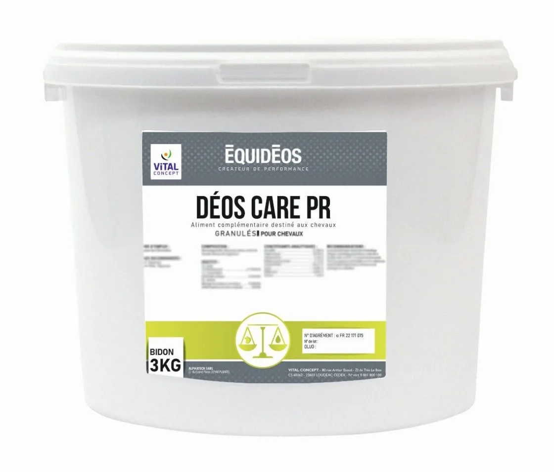 Clearance Equideos Déos Care PR - poudre - 3kg