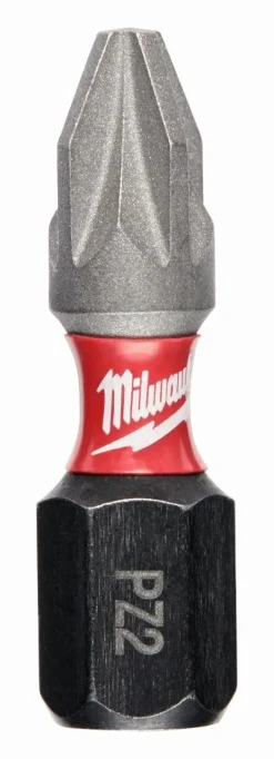 Hot Equideos Embouts de vissage Shockwave PZ 25mm - 2 pièces - Milwaukee