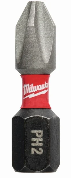 Equideos Embouts de vissage Shockwave PH 25mm - 2 pièces - Milwaukee
