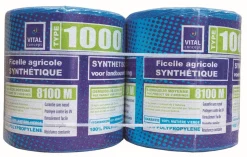 Equideos Ficelle Round Baller type 1000 bleu 1PX - 2 x 5kg