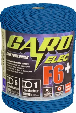 Sale Equideos Fil F6 + Bleu - Gardelec - 500m