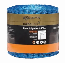 Sale Equideos Fil synthétique TurboLine - bleu - Gallagher - 400m