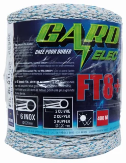 New Equideos Fil tressé FT8+ - Gardelec - 400m