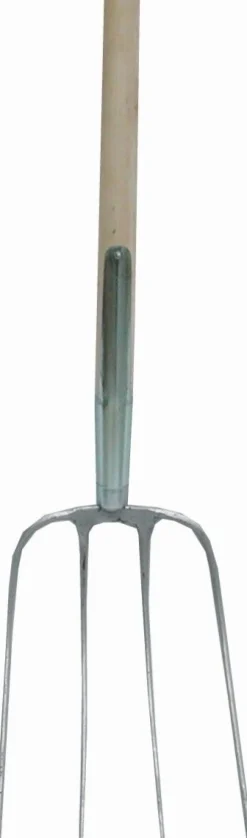 Sale Equideos Fourche à fumier 4 dents - Manche 135cm
