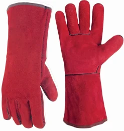 Equideos Gants de soudure rouge Gys - T.10