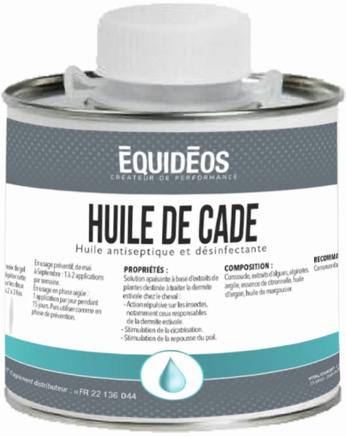 Hot Equideos Huile de cade - 500ml