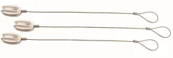 Clearance Equideos Isolateurs oeuf avec câble de montage - 3 pièces