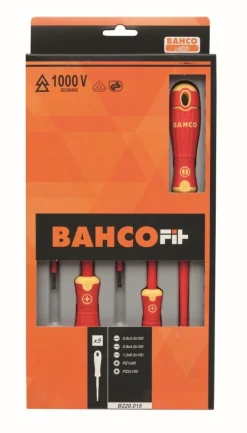 Equideos Jeu de 5 tournevis isolés BahcoFit