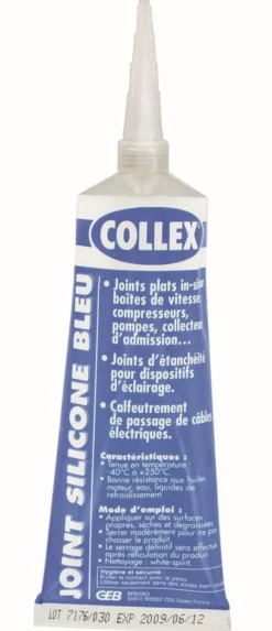 Discount Equideos Joint silicone bleu - 80 ml