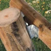 Equideos Jonction métallique pour bois ronds