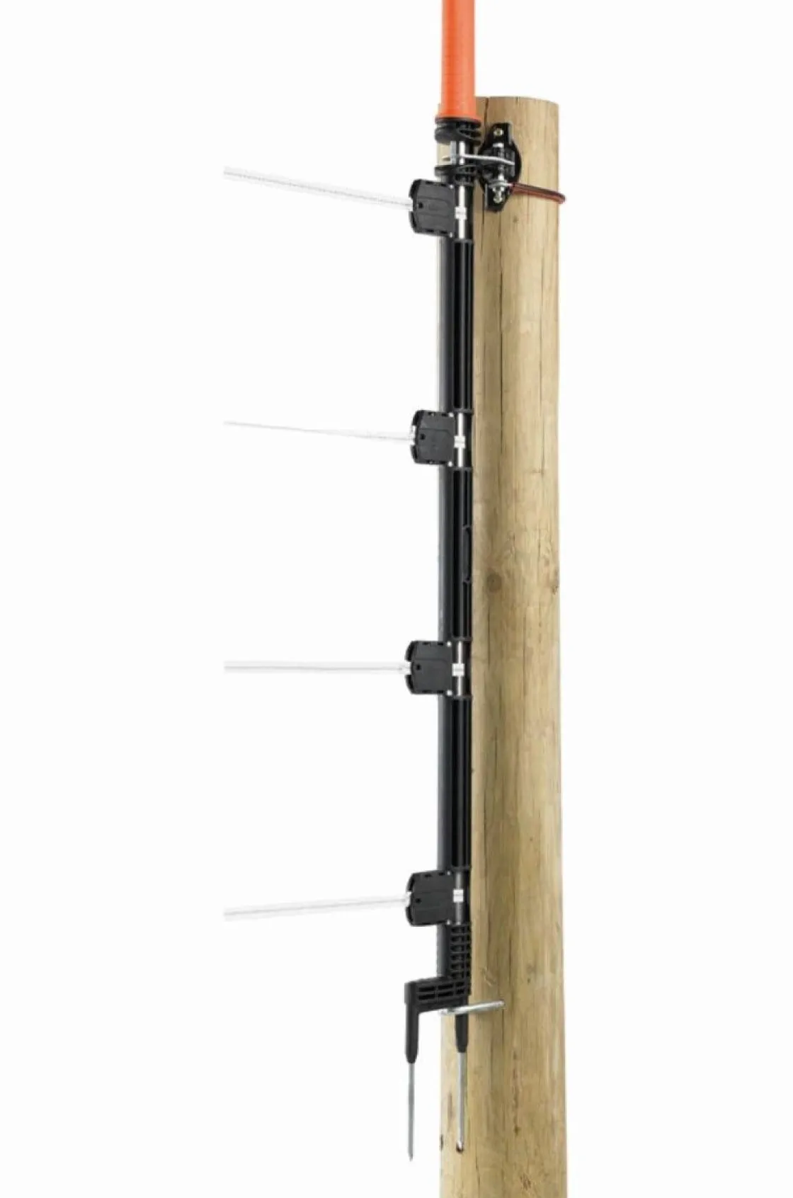 Outlet Equideos Kit barrière 4 rubans 12.5mm blanc 6m - Gallagher