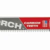 Hot Equideos Lames scie sabre carbure pour métal 150mm TCT Torch - Milwaukee - 5 pièces