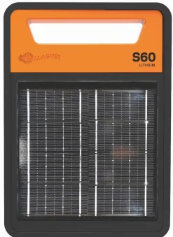 Hot Equideos Électrificateur solaire S60 Li - Gallagher