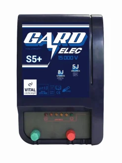 New Equideos Électrificateur sur secteur Gardelec S5 + LED