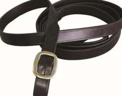 New Equideos Longe de présentation en cuir avec boucle