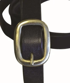 New Equideos Longe de présentation en cuir avec boucle