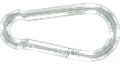 Equideos Mousqueton pompier inox Ø8 x 80mm - 20 pièces