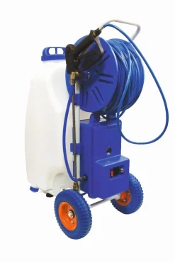 Best Equideos Pulvérisateur électrique Gladiator sur roues avec enrouleur - 45L