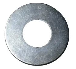 New Equideos Rondelles larges plates zinguées