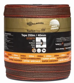 Best Equideos Ruban TurboStar - 40mm - Gallagher - 350m