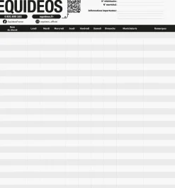 Best Equideos Tableau d'organisation écurie - Equidéos