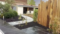 Outlet Equideos Traverse paysagère en chêne 4 arêtes vives