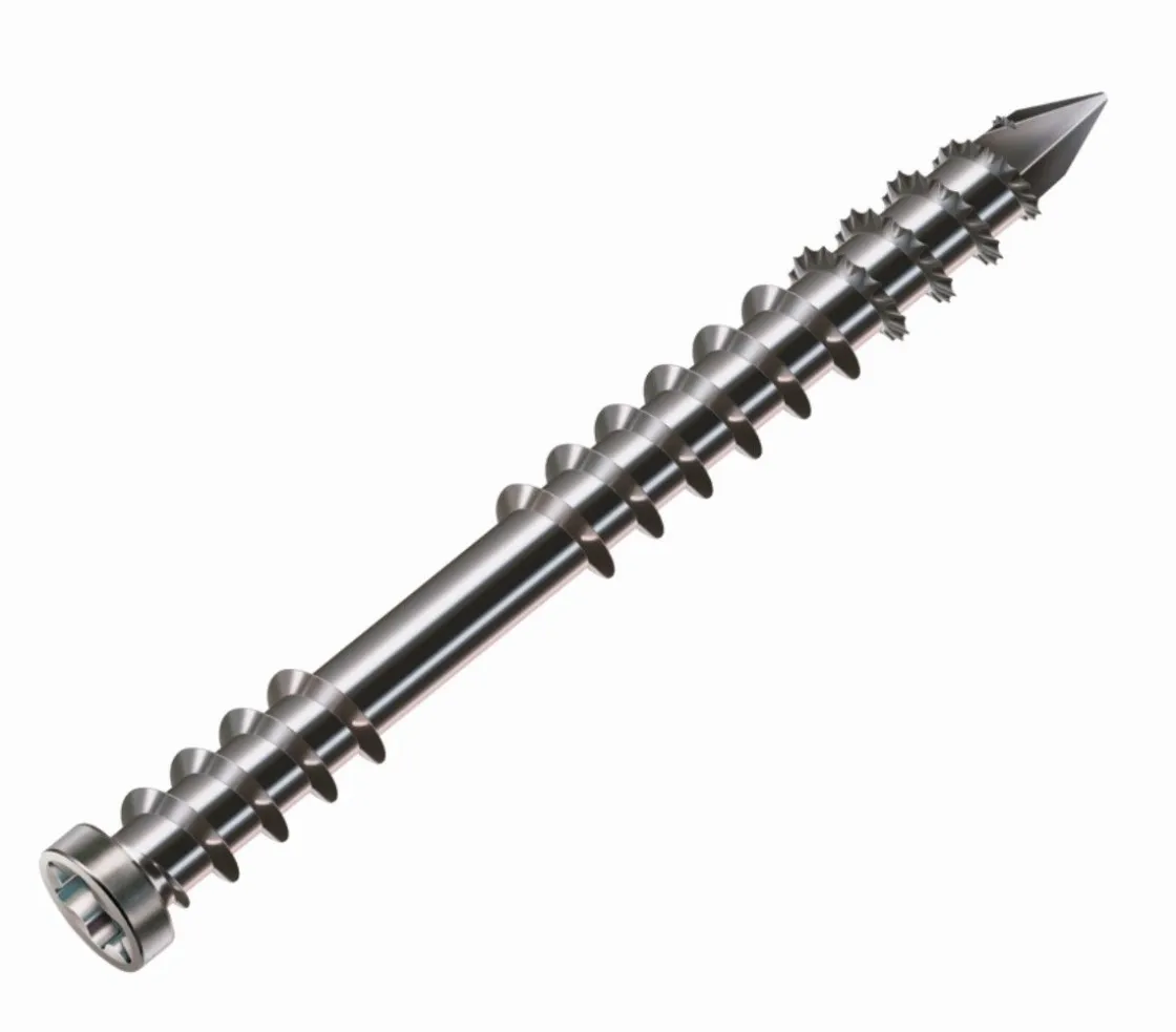 Outlet Equideos Visserie Spax inox pointe CUT bois dur Ø5mm