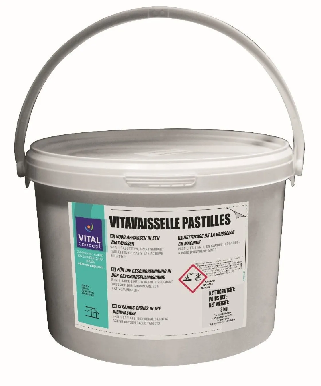New Equideos Vitavaisselle - 150 pastilles